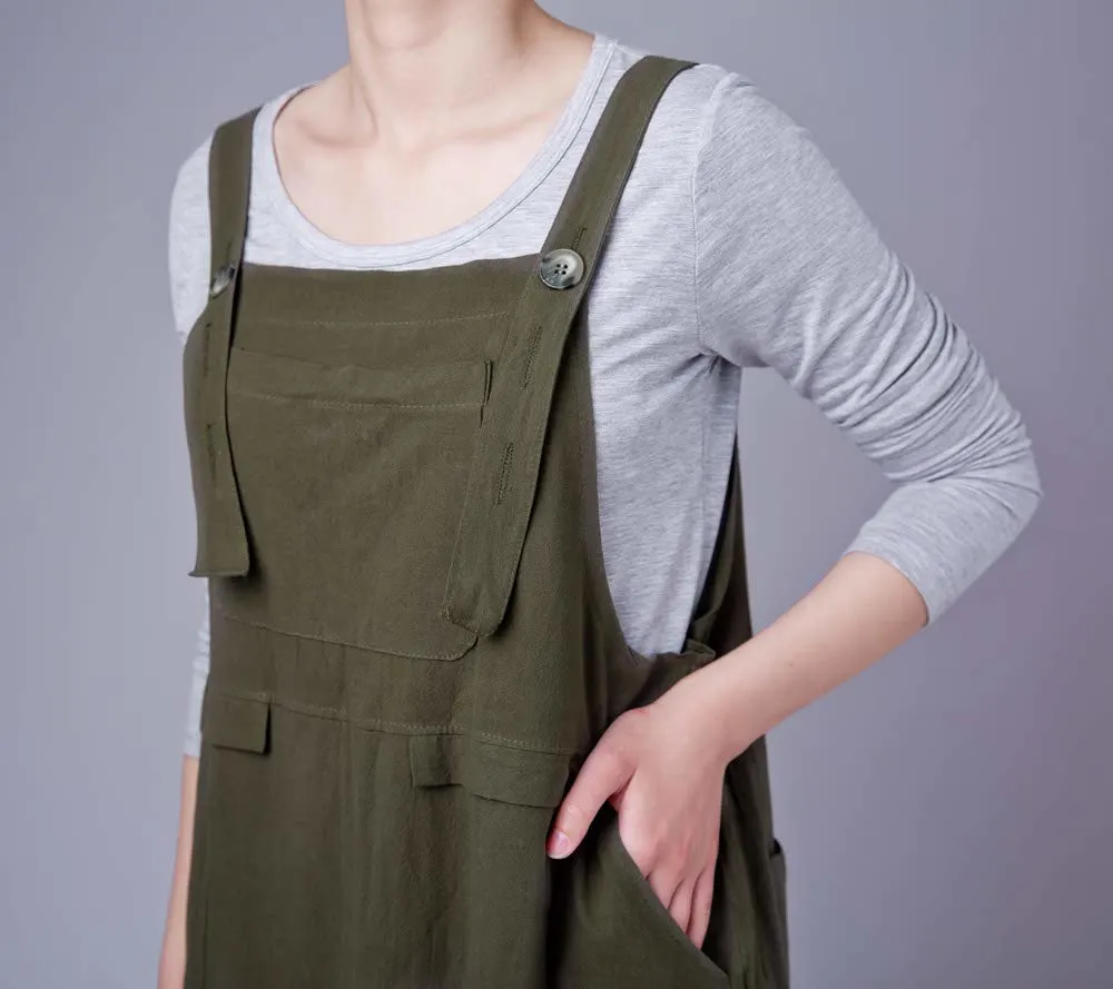 womens linen overalls jumpsuit 7