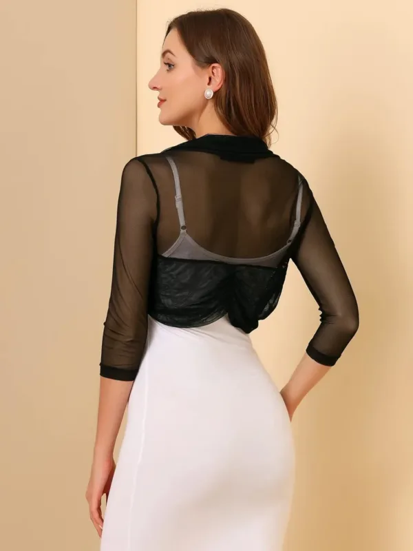 womens mesh shrug bolero 5
