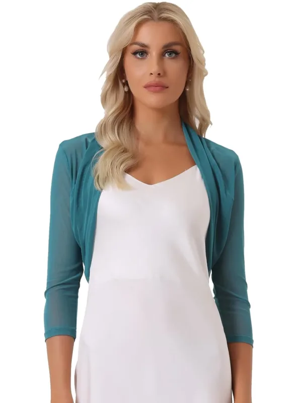 womens mesh shrug bolero 7