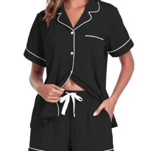 womens pajama cotton set 1