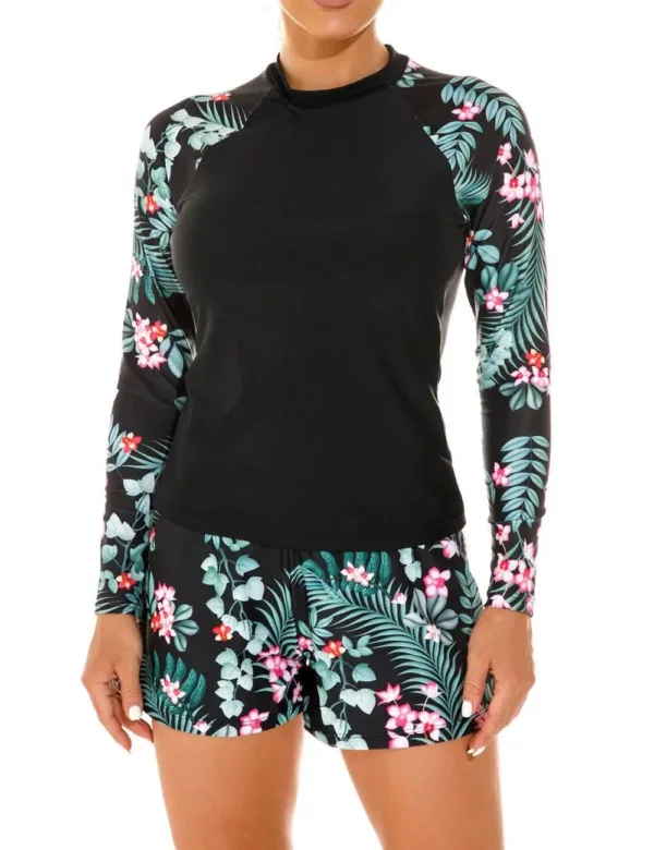 womens rash guard swimsuit 1