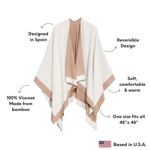 womens shawl wrap poncho 3