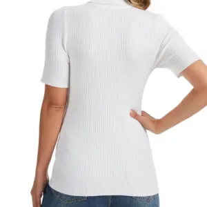 womens short sleeve turtleneck 6