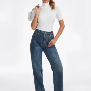 womens short sleeve turtleneck 7