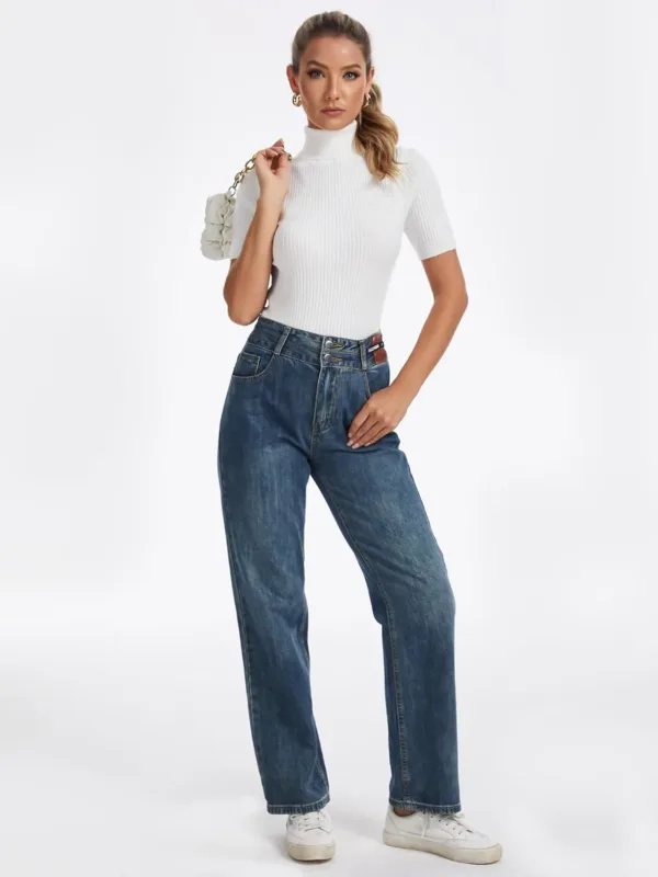 womens short sleeve turtleneck 7