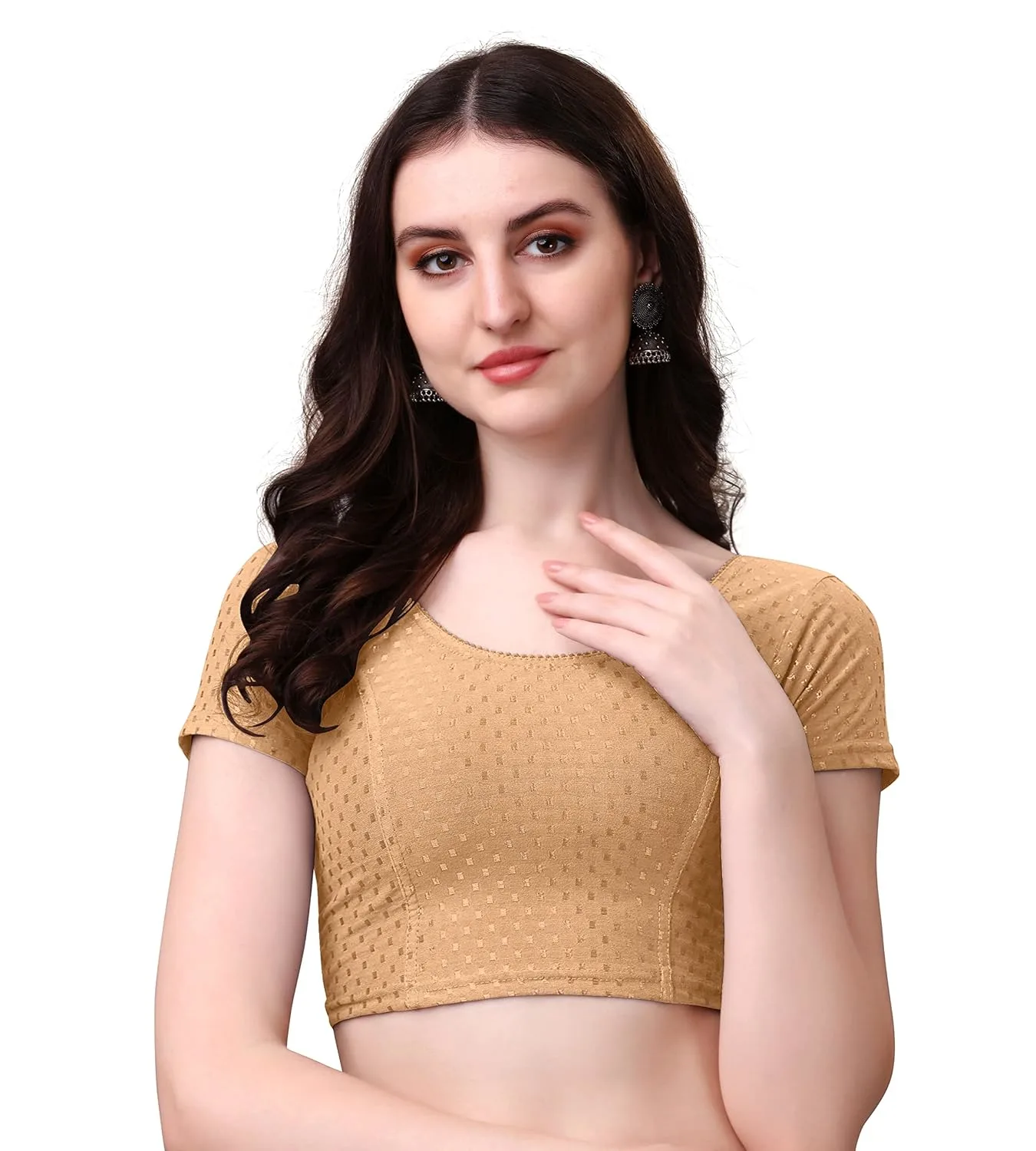 womens stretch saree blouse 1