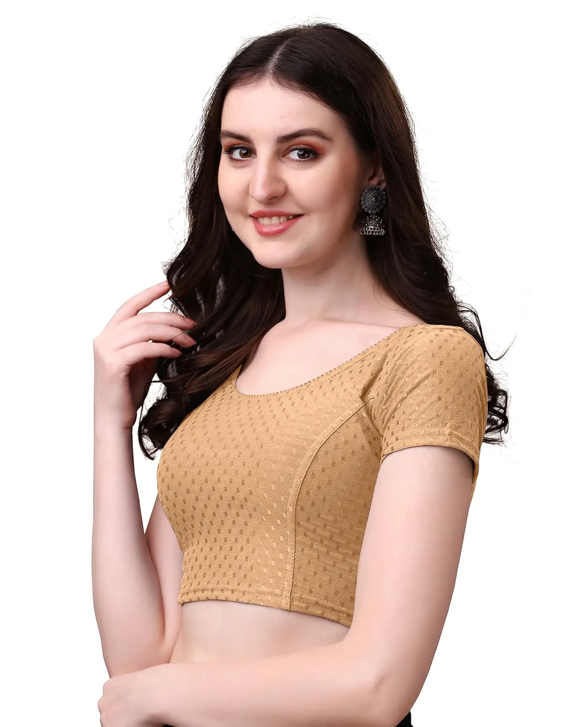 womens stretch saree blouse 5