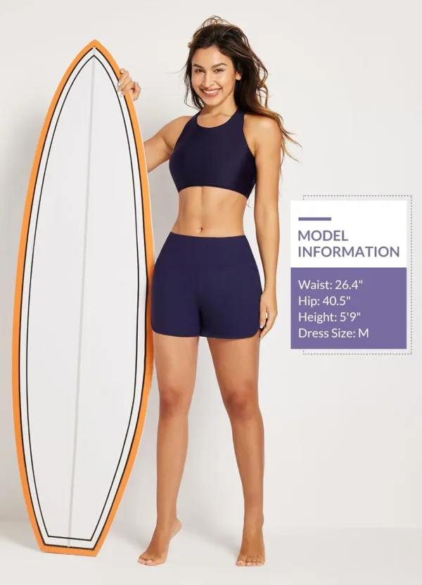 womens swim shorts high 2