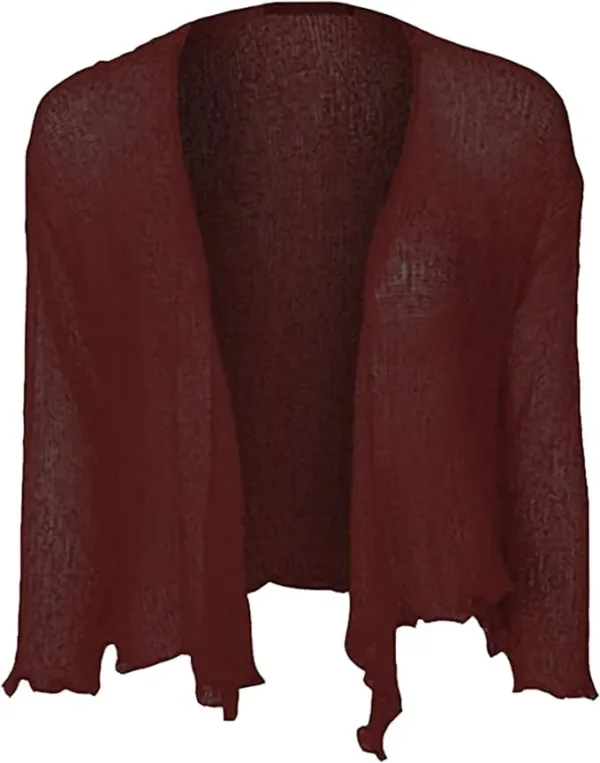 womens tie cardigan shrug 2