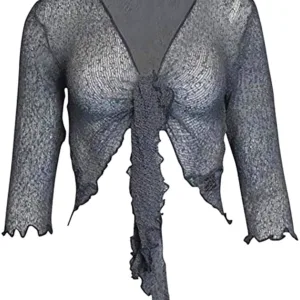 womens tie cardigan shrug 5