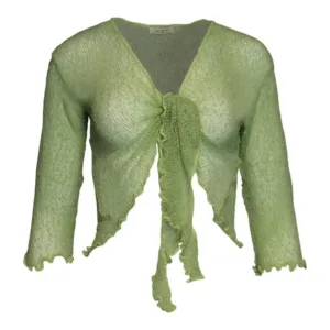 womens tie cardigan shrug 6