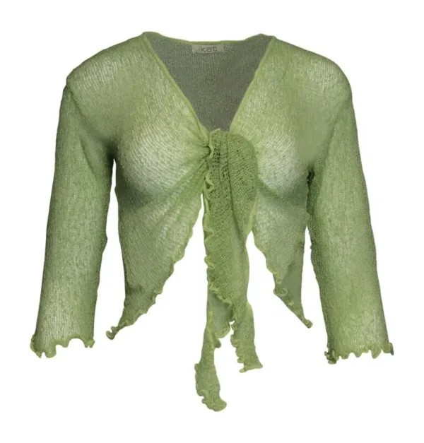 womens tie cardigan shrug 6