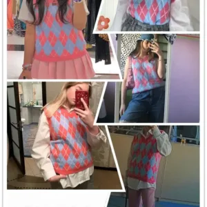 womens v neck vest 4