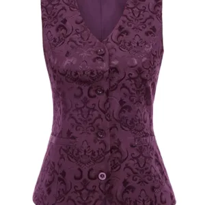 womens vest waistcoat steampunk 1