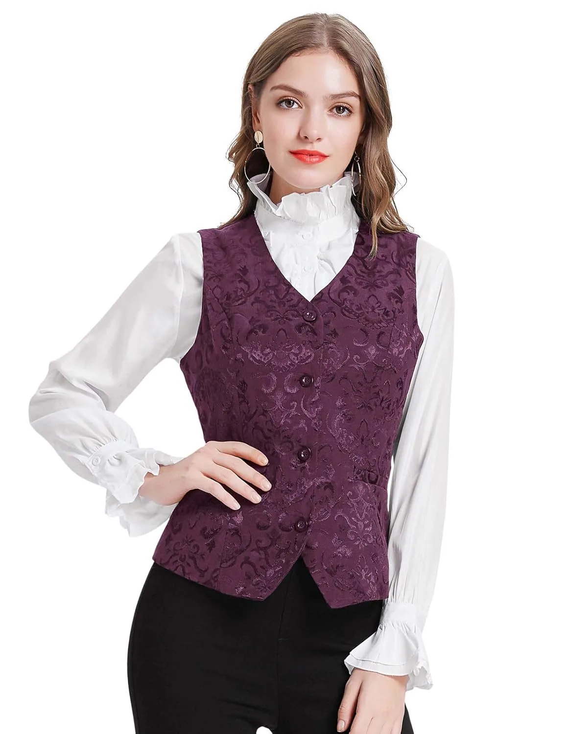 womens vest waistcoat steampunk 4