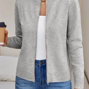 womens zip up cardigan 2