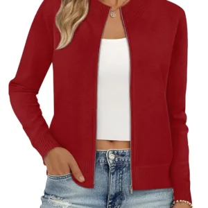 womens zip up cardigan 7