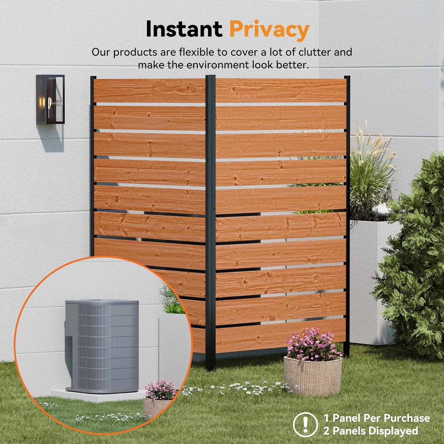 wood privacy fence 3