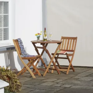 wooden bistro set 2