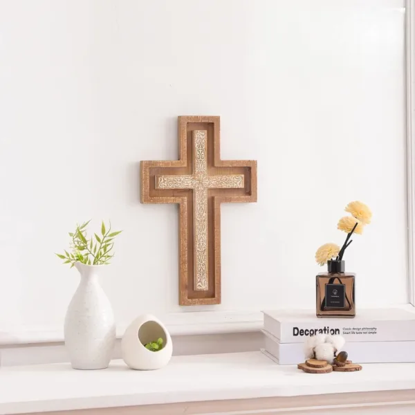 wooden cross wall 1