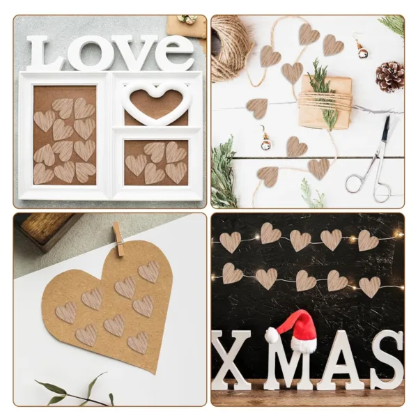 wooden hearts crafts 3