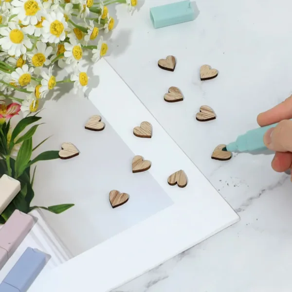 wooden hearts crafts 4