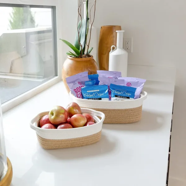 woven storage baskets 7