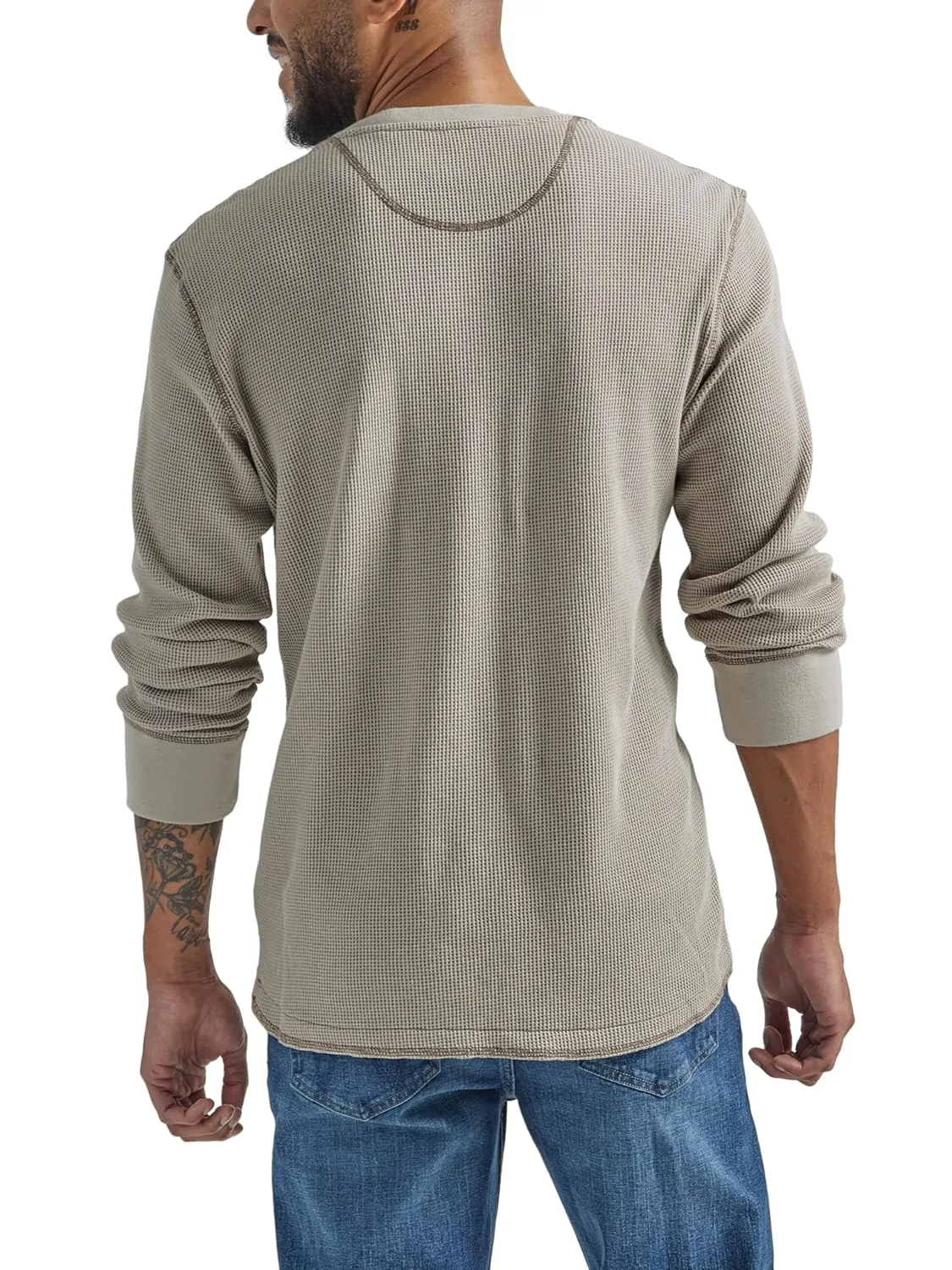 wrangler mens henley 2