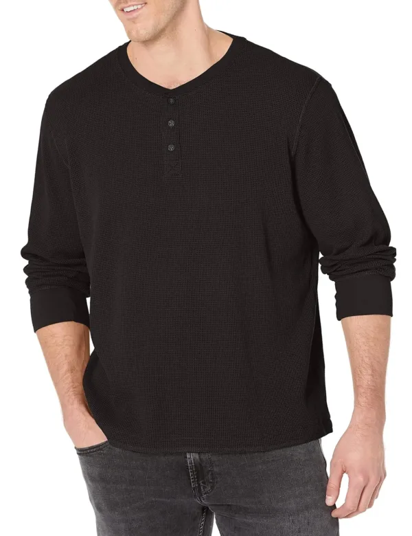 wrangler mens henley 5