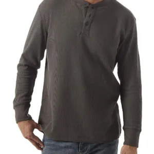 wrangler mens henley 6