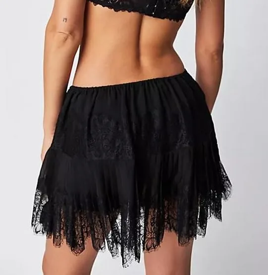 y2k lace mini skirt 3