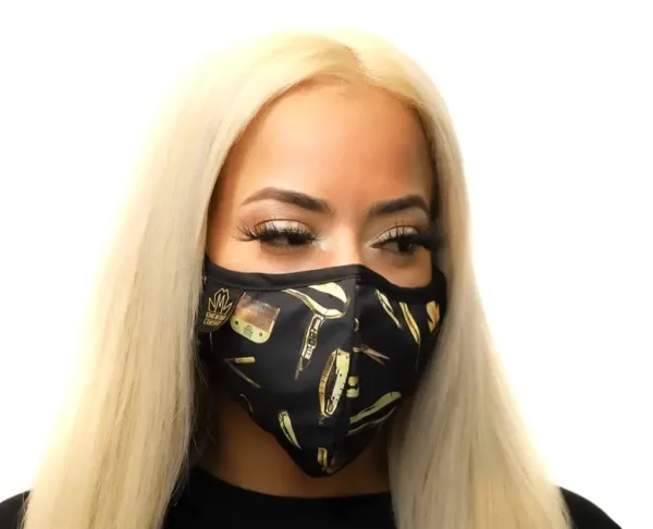Barber Face Mask - Hair Stylist Face Shield - King Midas