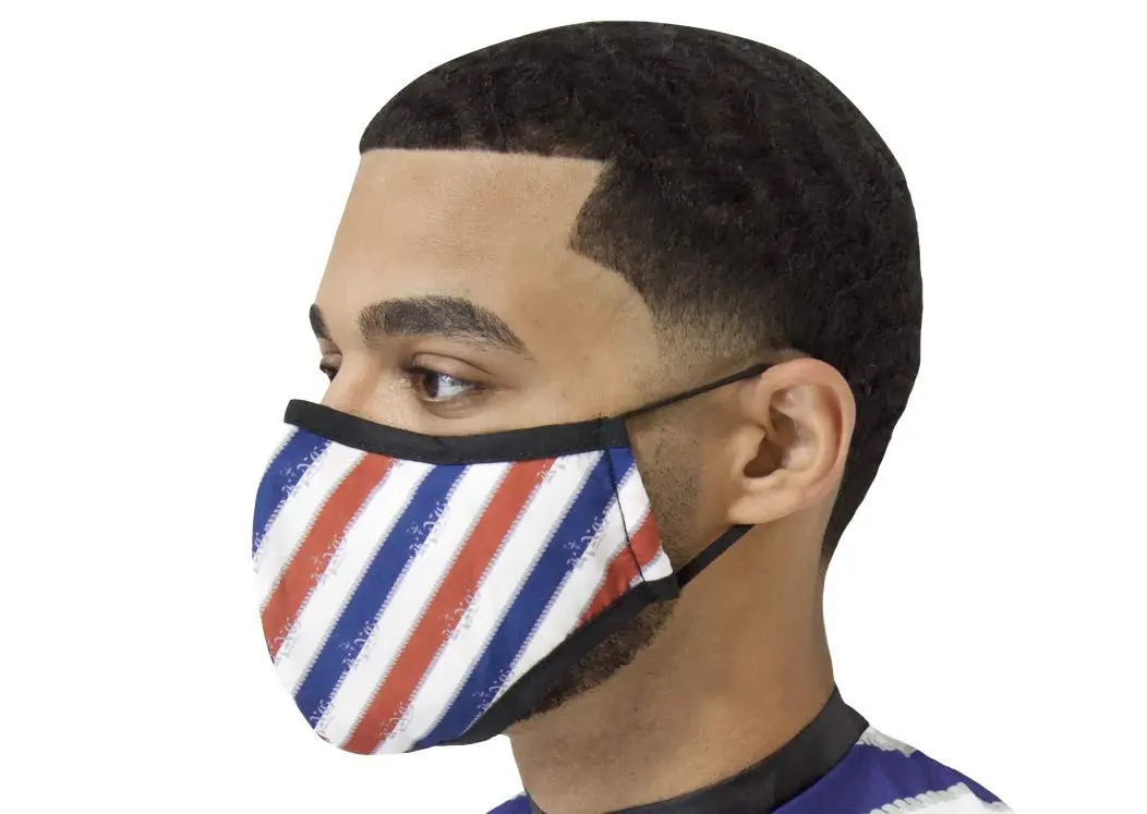 Barber Face Mask - Hair Stylist Face Shield - King Midas