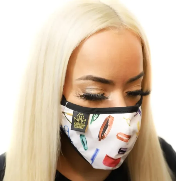 Barber Face Mask - Hair Stylist Face Shield - King Midas
