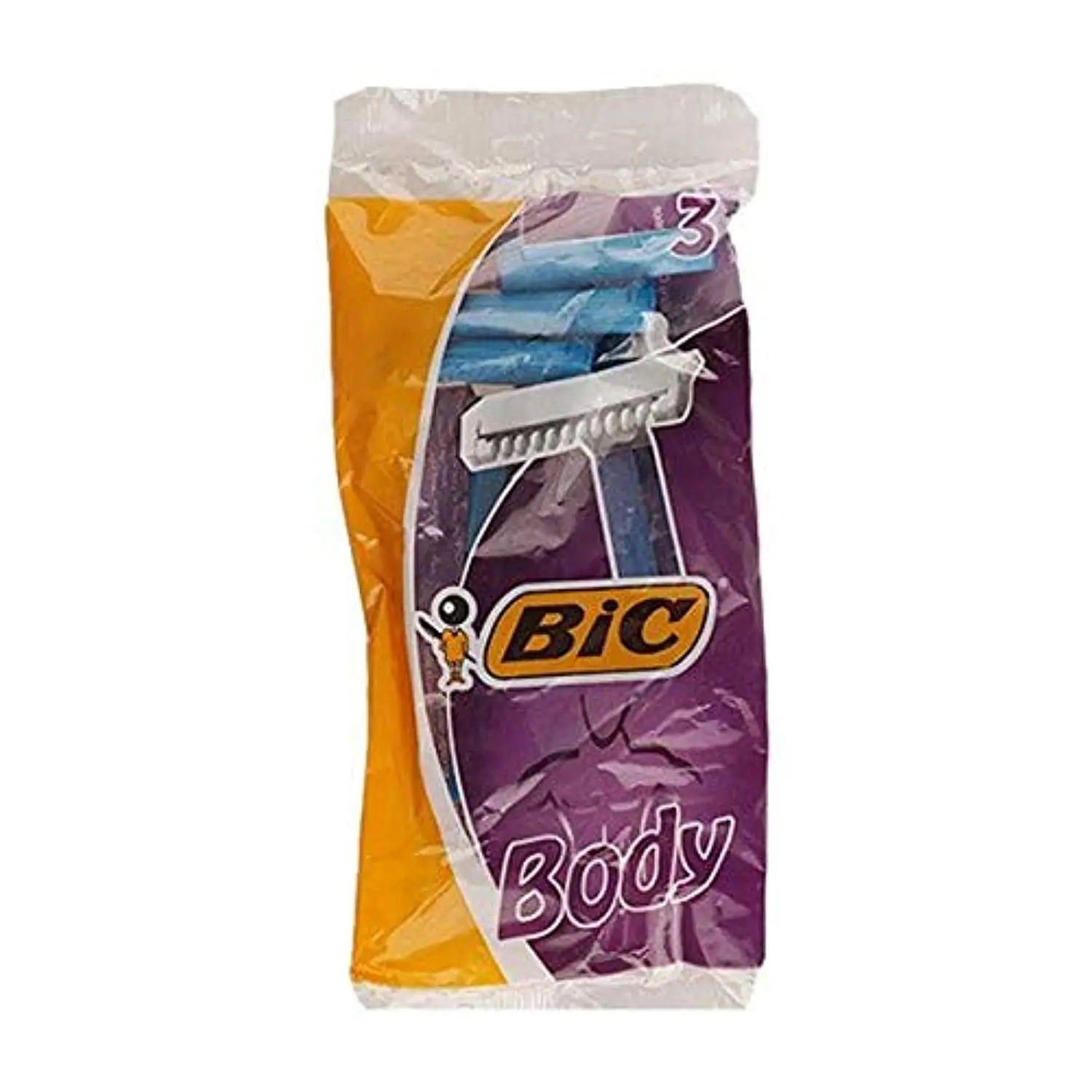 Bic Razor Dubai Bic 3s Razor for Male Body Hair Removal