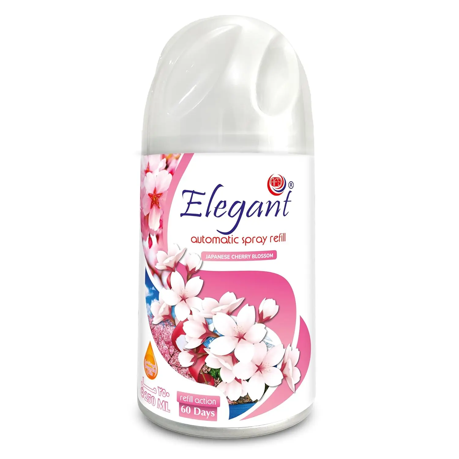 Elegant Auto Spray REFILL Japanese Cherry Blossom 6-Pack