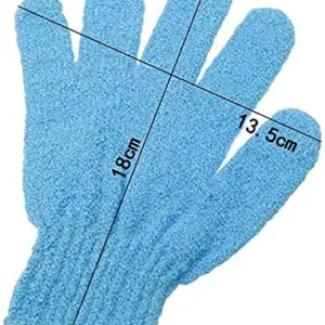 These four pairs of exfoliating gloves made from high-quality nylon provide a full body spa experience, removing dead skin cells and improving circulation for silky smooth skin.