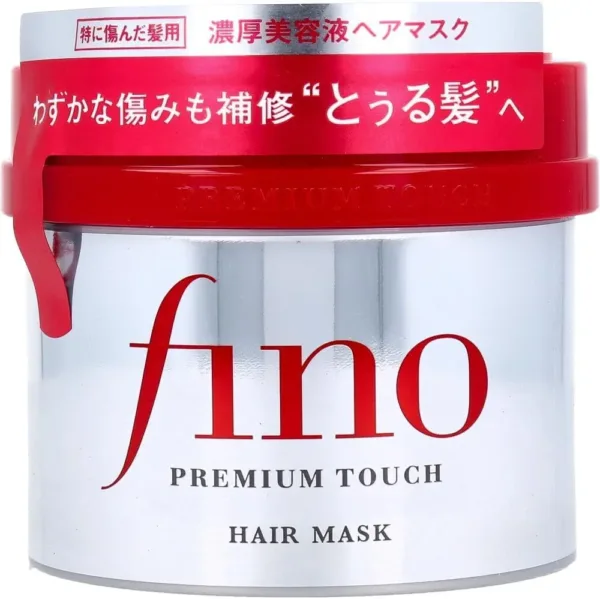 A nourishing hair mask formulated with oils and emollients to moisturize, strengthen, and repair dry and damaged hair.