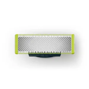 A single Philips Norelco OneBlade replacement blade with rounded tip for a comfortable, not-too-close shave, lasting up to 4 months with average use.