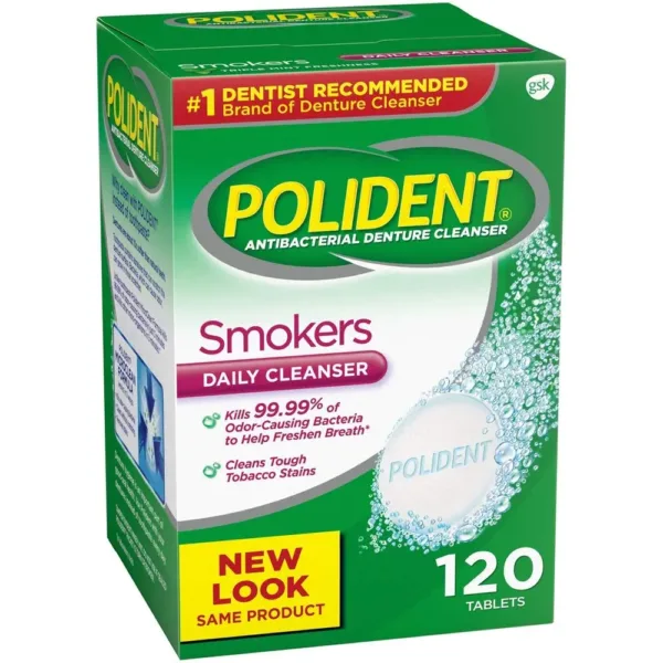 Polident Tabs for Smokers - 6 Pack