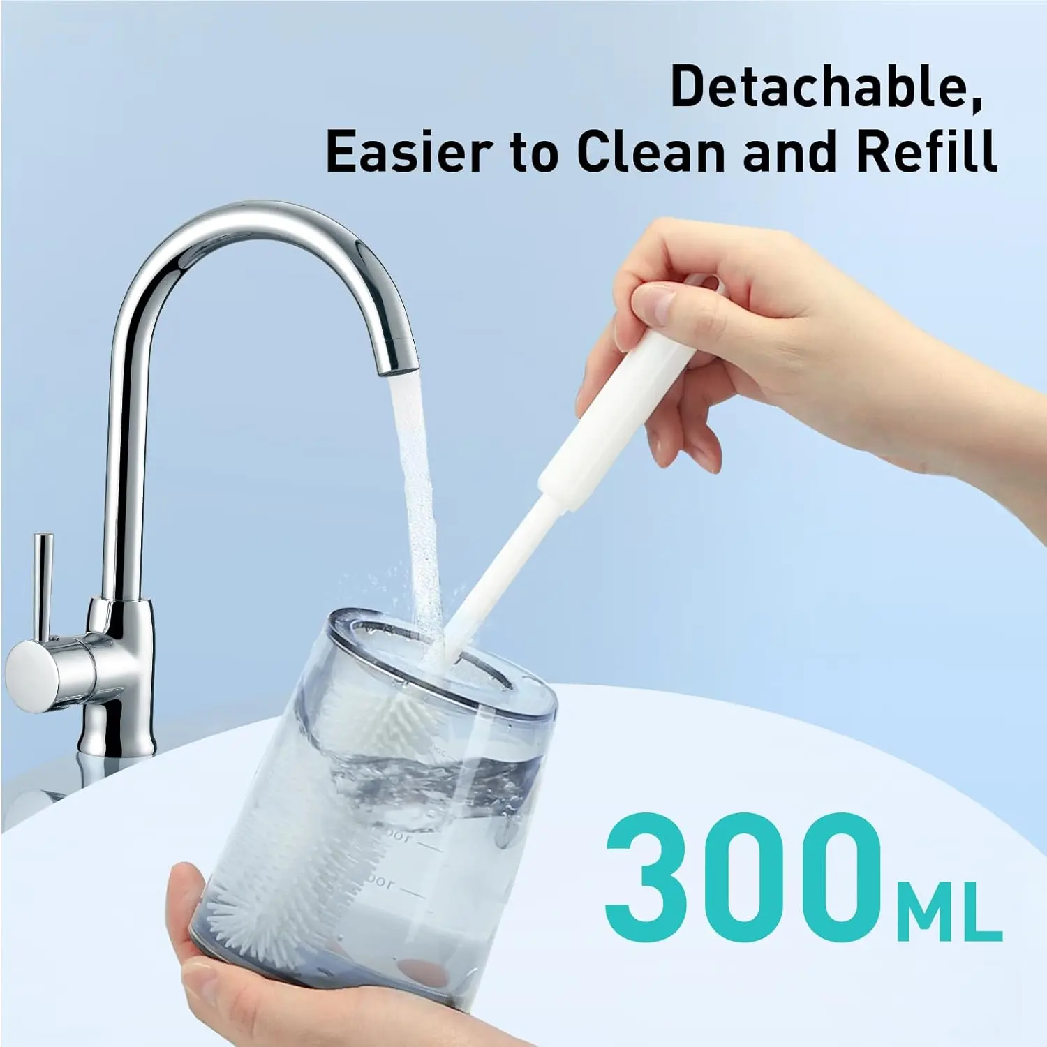 This portable COSLUS C30 water flosser effectively cleans teeth and braces with high-pressure water jets, featuring multiple modes, a large water tank, and cordless design for convenient oral care at home or while traveling.